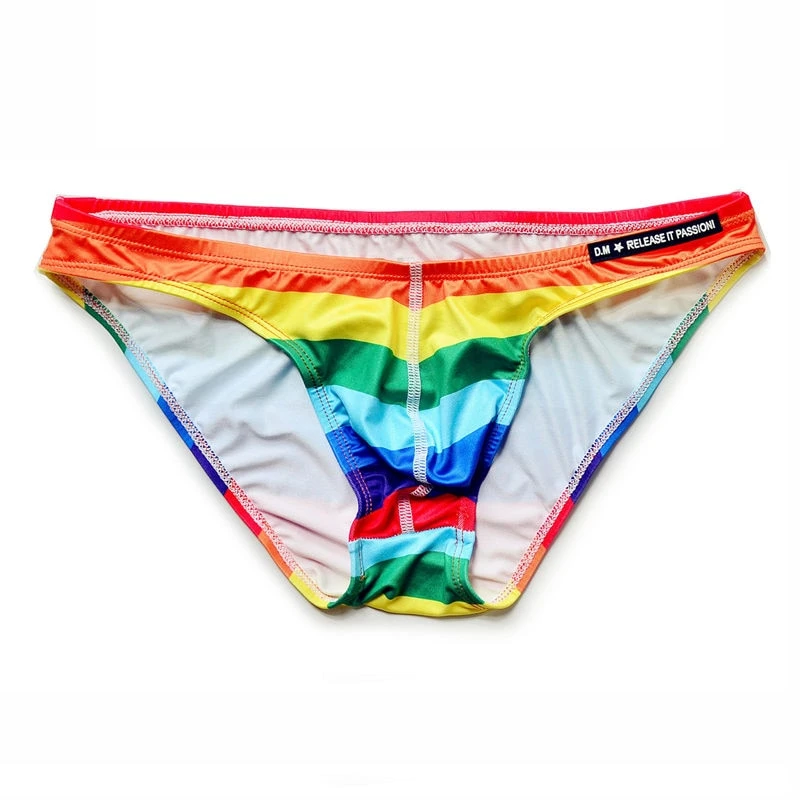 LGBT Rainbow Swim Briefs 1 LGBT Rainbow Swim Briefs