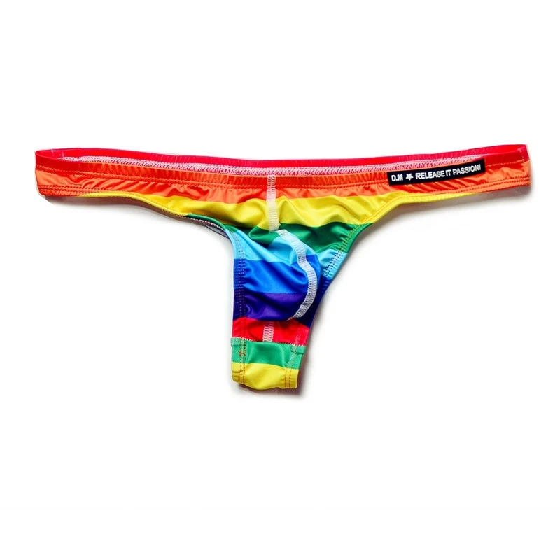 LGBT Rainbow Swim Briefs 3 LGBT Rainbow Swim Briefs - Image 3