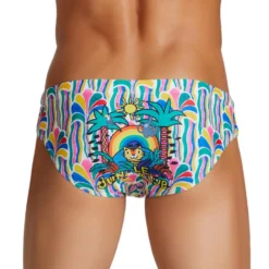 Psychedelic Jungle Club Swim Briefs