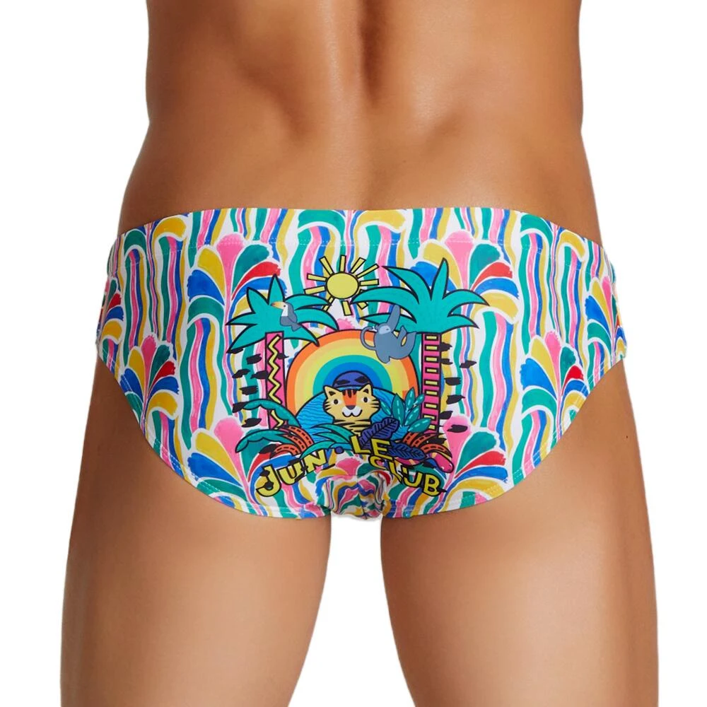 Psychedelic Jungle Club Swim Briefs 1 Psychedelic Jungle Club Swim Briefs