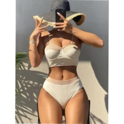 Retro Push Up High Waisted Bikini Set 11 Retro Push Up High Waisted Bikini Set -BoldSkin Store Se154b622faab41f2b6833bbfcd0b84c59