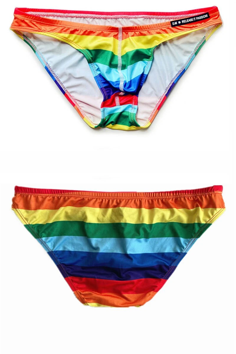 LGBT Rainbow Swim Briefs 6 LGBT Rainbow Swim Briefs - Image 6
