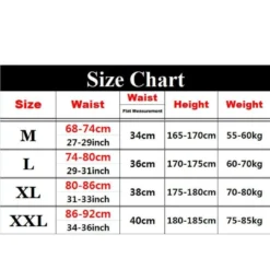 Union Jack Swim Trunks -BoldSkin Store SizEChart 1