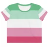 Abrosexual All-Over Crop T-Shirt
