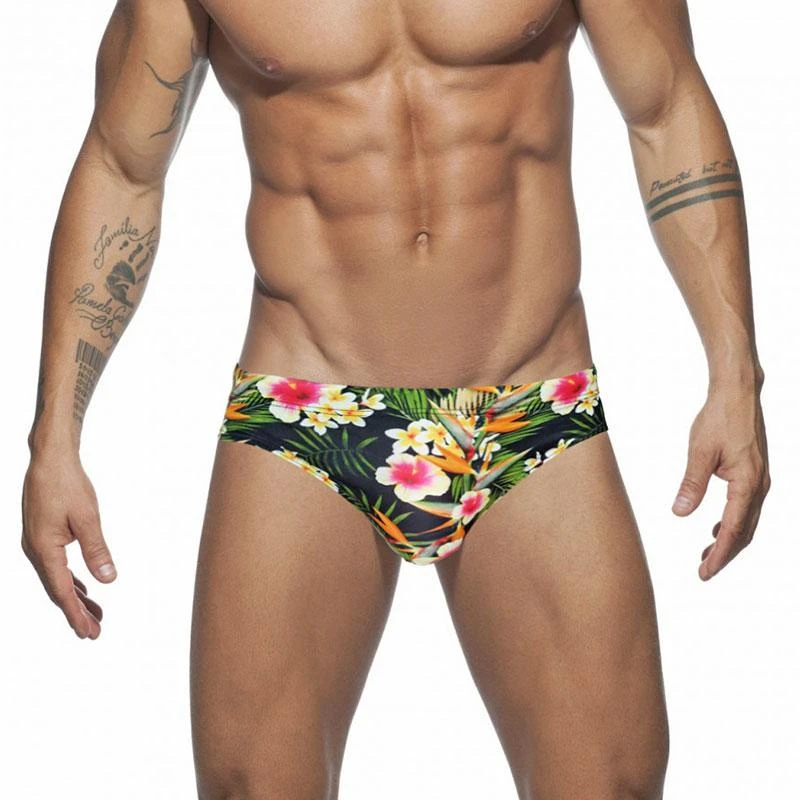 Fab Floral Swim Briefs 1 Fab Floral Swim Briefs