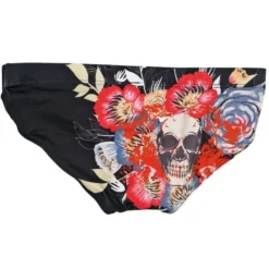 Floral Skull Swim Briefs -BoldSkin Store product image 1434898328