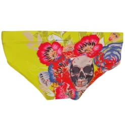 Floral Skull Swim Briefs -BoldSkin Store product image 1434898330