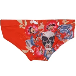 Floral Skull Swim Briefs -BoldSkin Store product image 1434898331