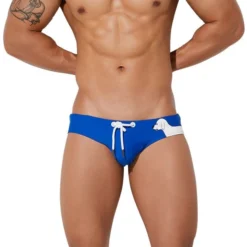 Low-Rise Dog Print Swim Briefs -BoldSkin Store product image 1446755969