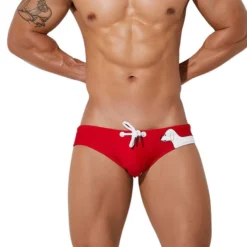 Low-Rise Dog Print Swim Briefs -BoldSkin Store product image 1446755971