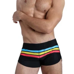 Pride Stripe Swim Trunks -BoldSkin Store product image 1597133642