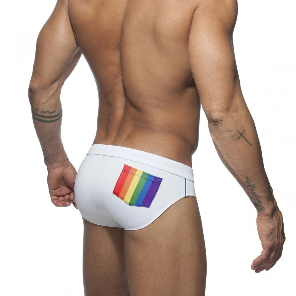 Pride Pocket Swim Briefs 1 Pride Pocket Swim Briefs