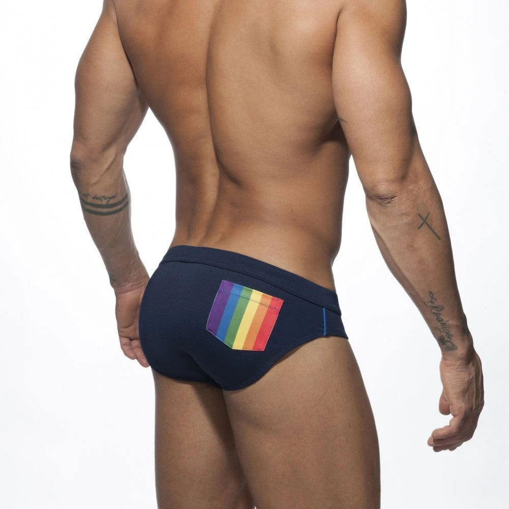 Pride Pocket Swim Briefs 4 Pride Pocket Swim Briefs - Image 4