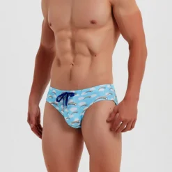 Rainbow Sky Swim Briefs 11 Rainbow Sky Swim Briefs -BoldSkin Store product image 1703658274 34cade45 3f77 402d a50f 9a65b10472fd