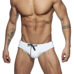 Side Zip Swim Briefs -BoldSkin Store product image 1975690357
