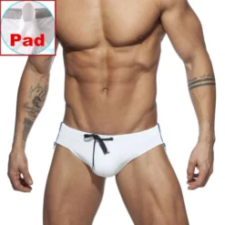Side Zip Swim Briefs -BoldSkin Store product image 1975690379
