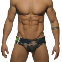 Camouflage Swim Briefs -BoldSkin Store product image 879808294