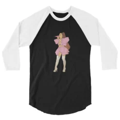 Ariana Grande 3/4 Sleeve Raglan Shirt