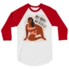 My Body My Rules 3/4 Sleeve Raglan Shirt