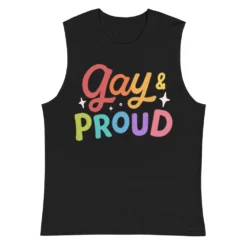 Gay & Proud Muscle Shirt