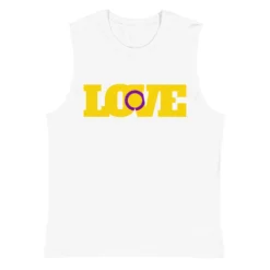 Intersex Love Muscle Shirt 5 Intersex Love Muscle Shirt -BoldSkin Store unisex muscle shirt white front 62661b7994e38