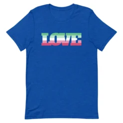 Abrosexual Pride T-Shirt 8 Abrosexual Pride T-Shirt -BoldSkin Store unisex staple t shirt heather true royal front 6178e3202c70d