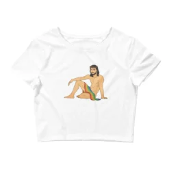 Sexy Gay Jesus Crop Top