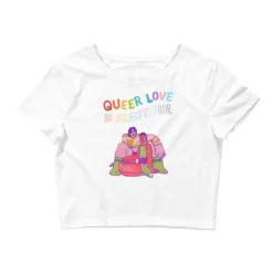 Queer Love Is Beautiful Crop Top