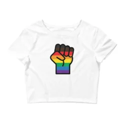 BLM LGBT Resist Crop Top